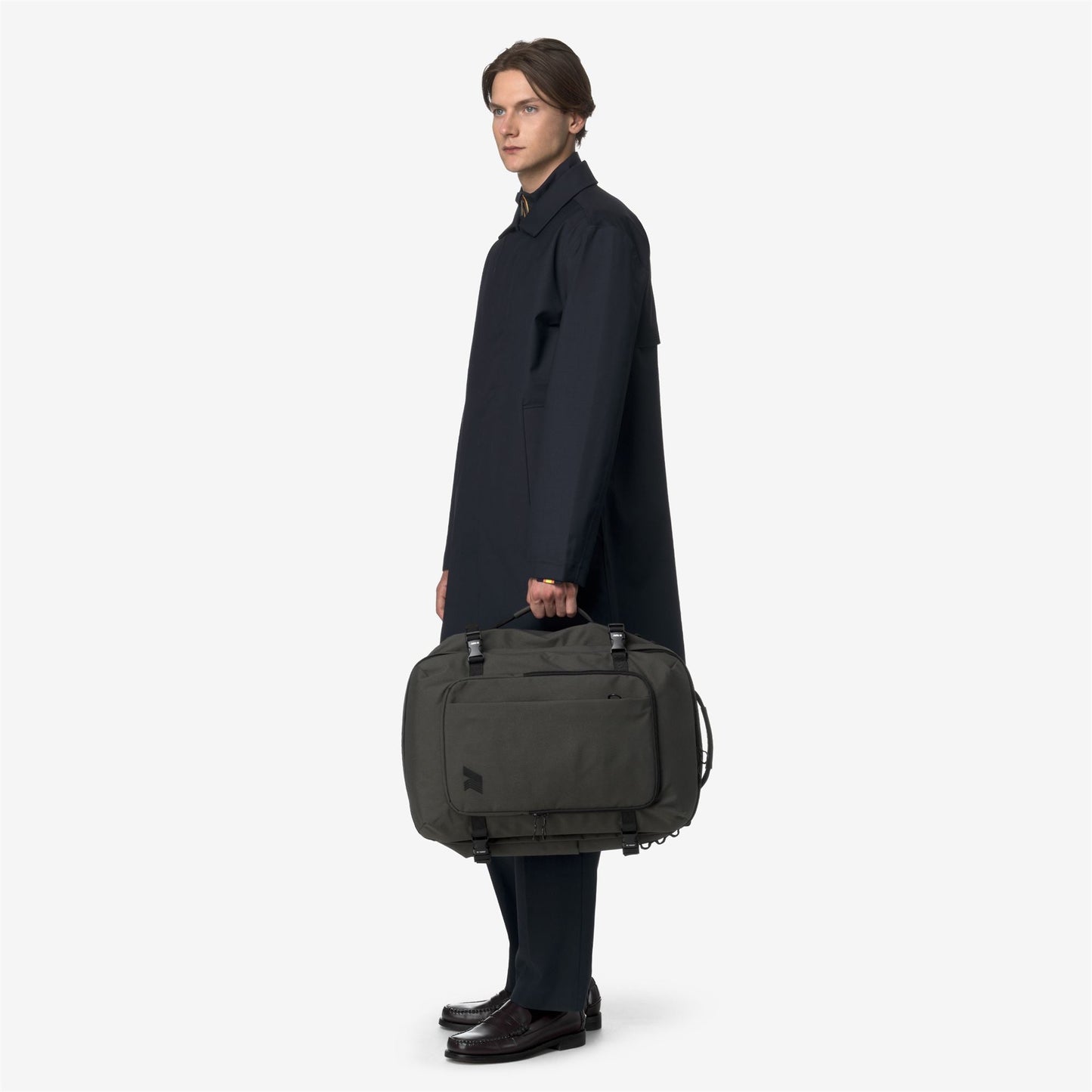 SALOME - Bags - Backpack - UNISEX - GREEN BLACKISH