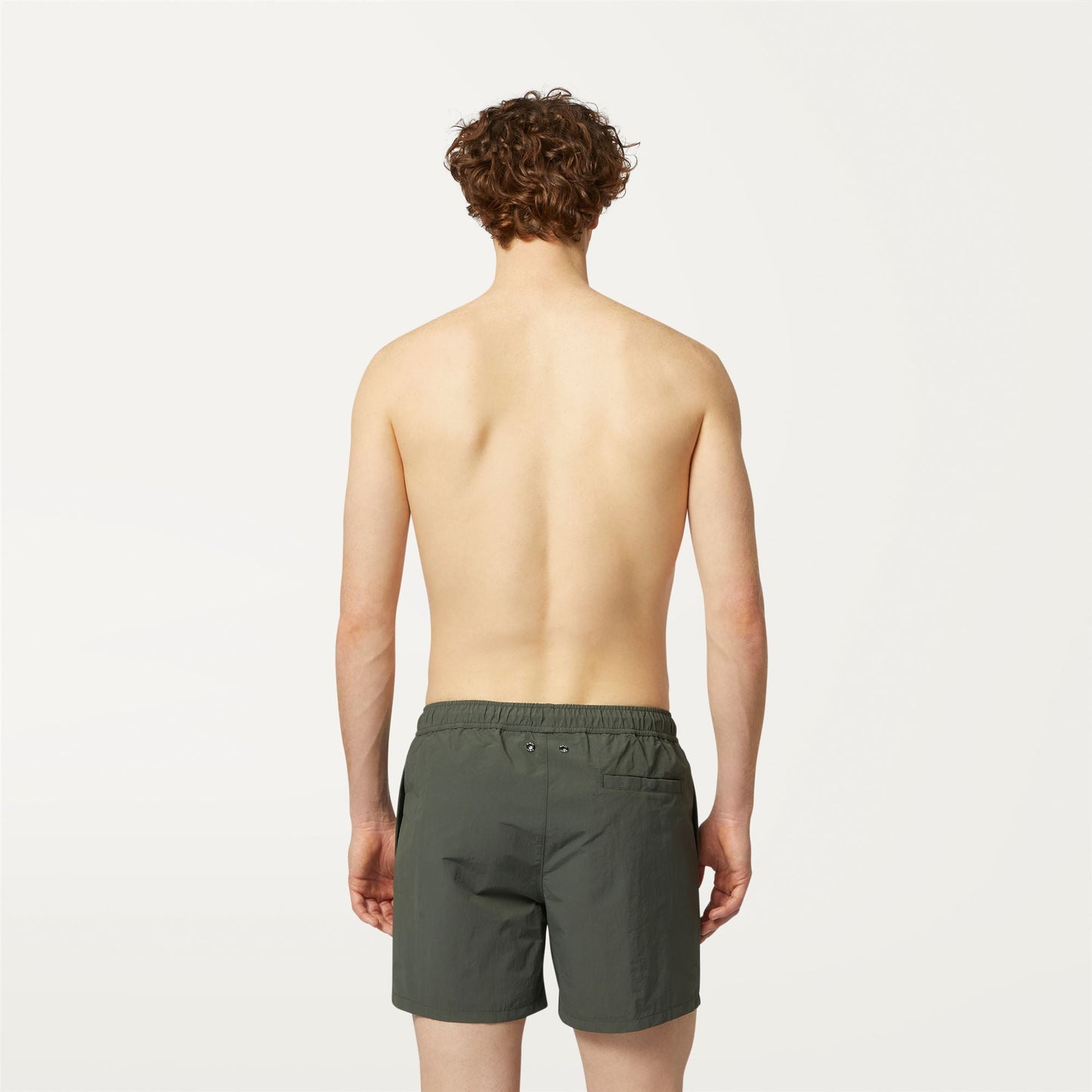 LE VRAI Olivier - Bathing Suits - Swimming Trunk - MAN - GREEN BLACKISH