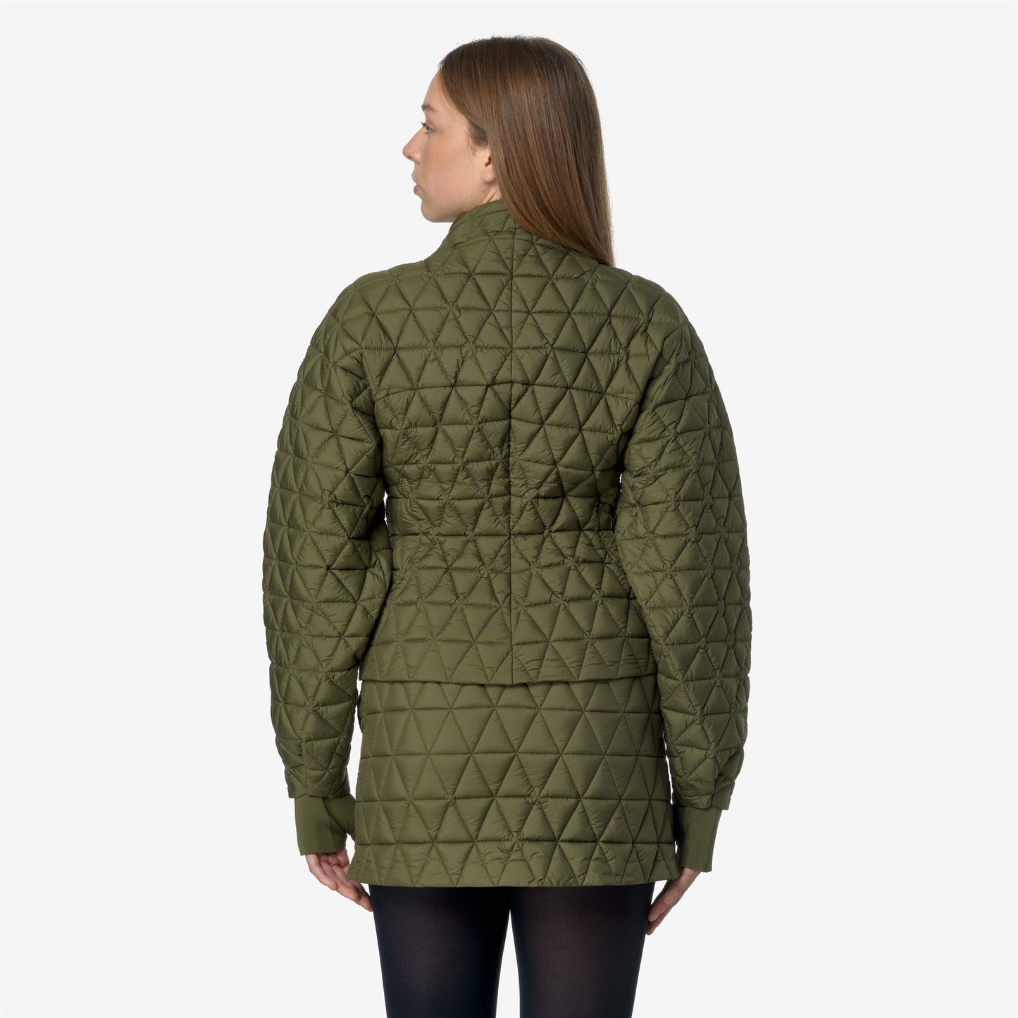 LILIN TECH THERMO LIGHT - Jackets - Short - WOMAN - GREEN WINTER