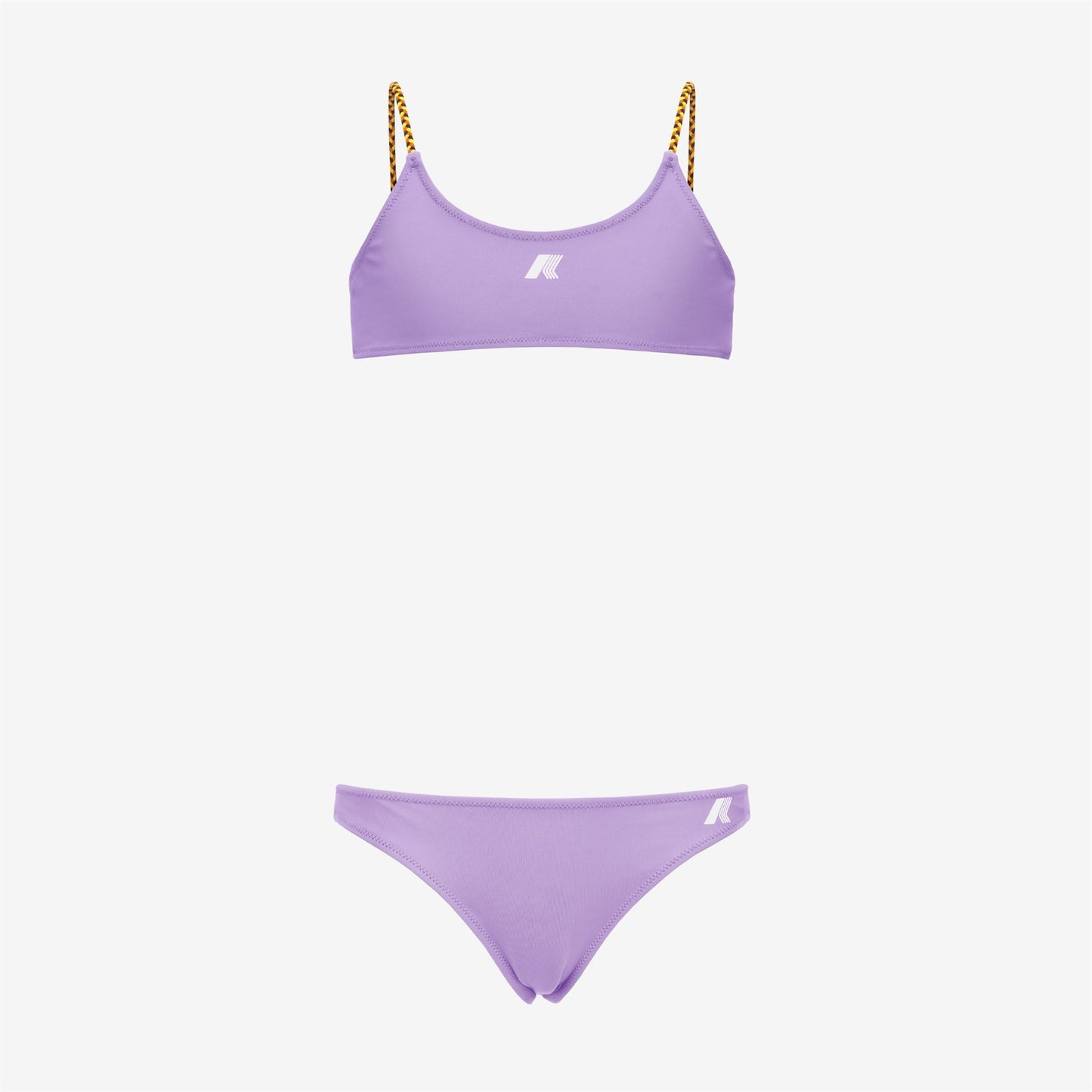 P. SCARLETT REVERSIBLE BEACH - Bathing Suits - Bikini - GIRL - BLUE DEPTH-VIOLET SHEER