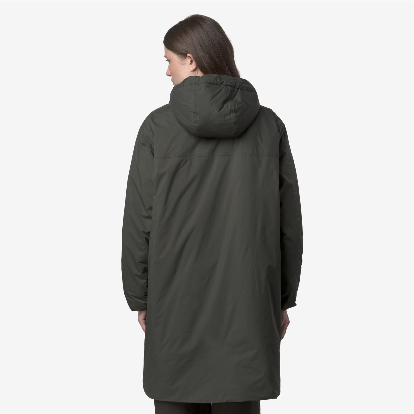 LE VRAI 4.0 EIFFEL EAST ORSETTO - Jackets - 3/4 LENGTH - UNISEX - GREEN BLACKISH
