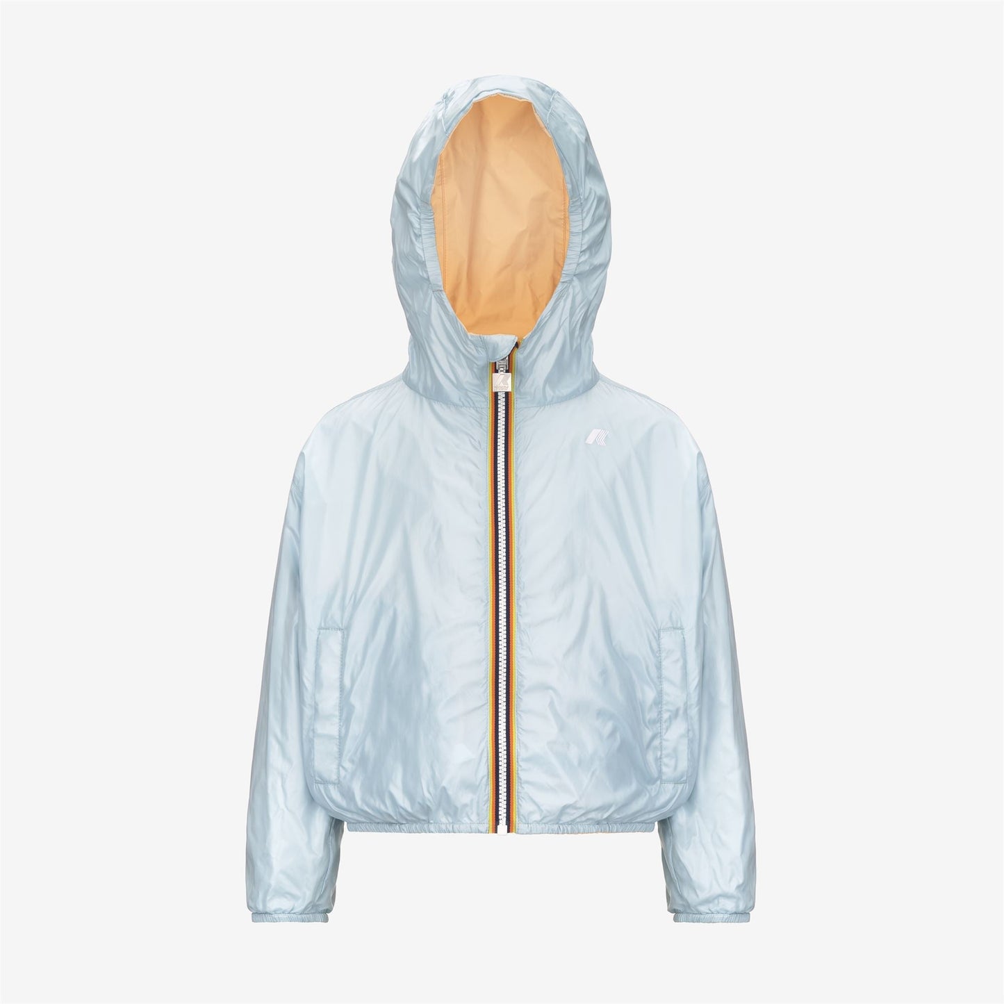 P. LAURETTE PLUS.2 REVERSIBLE - Jackets - Short - GIRL - BEIGE SHEEPSKIN-BLUE BABY