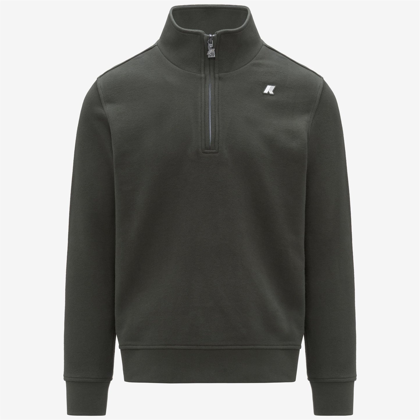 FINNICK HEAVY FLEECE - Fleece - Pull Over - MAN - GREEN BLACKISH