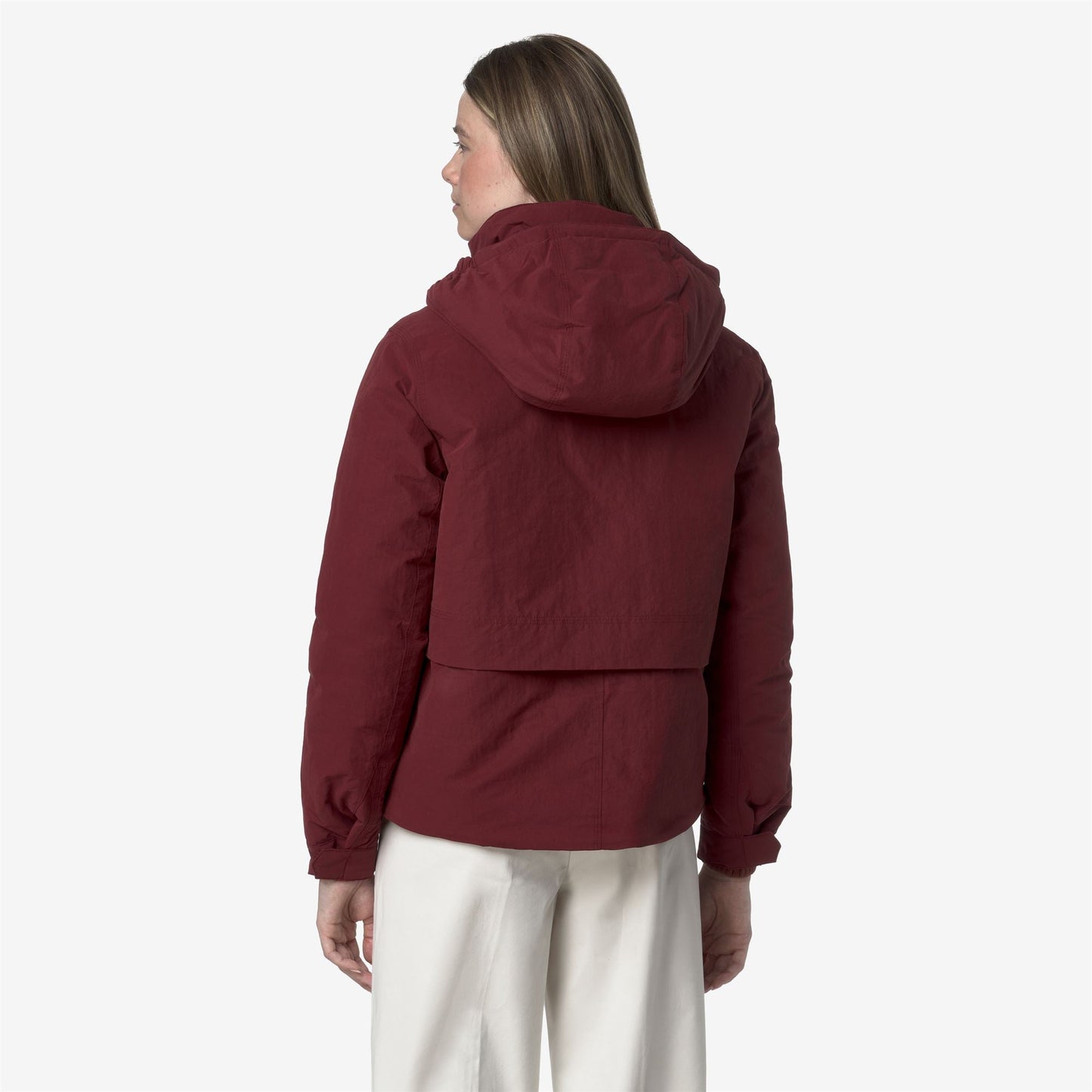 KALI WARM COTTON NYLON - Jackets - Short - WOMAN - Red Syrah
