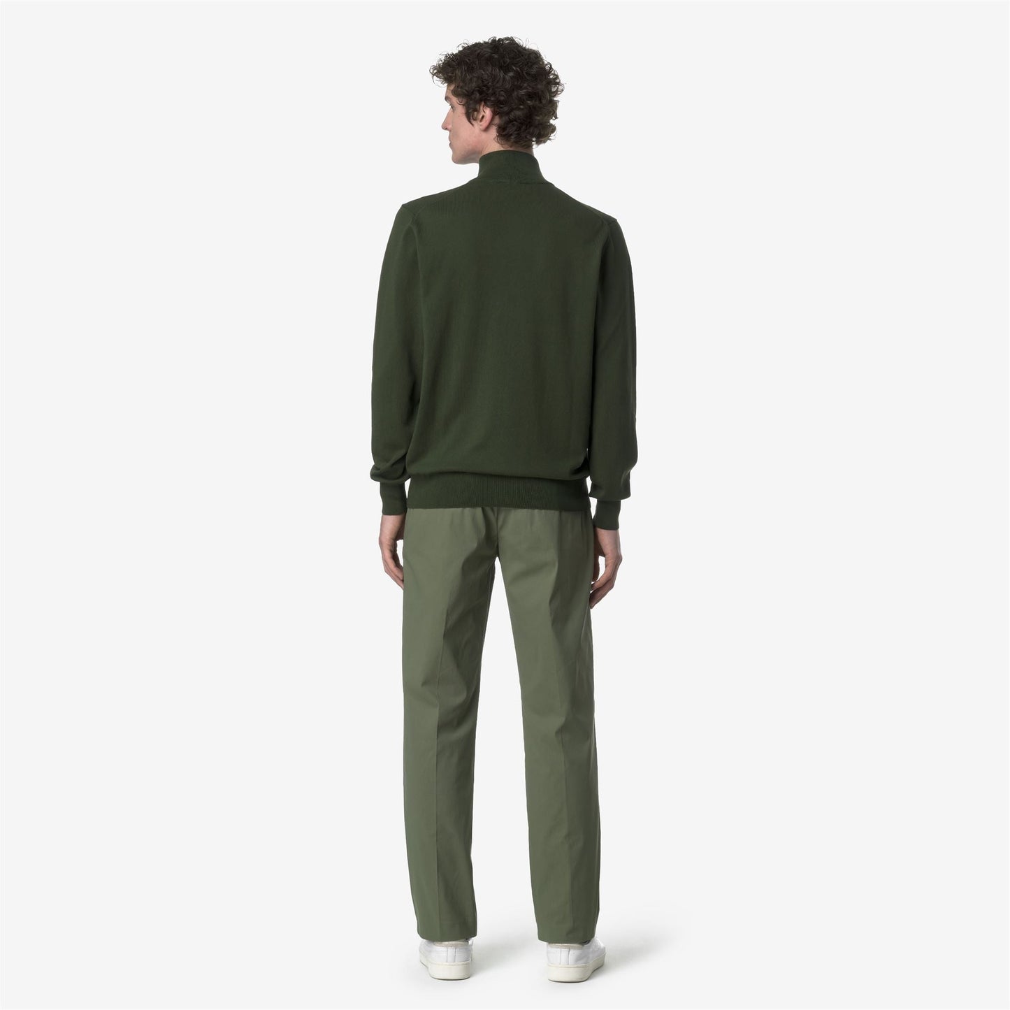 RALPH TWILL TECH - Pants - CHINO - MAN - GREEN LICHEN