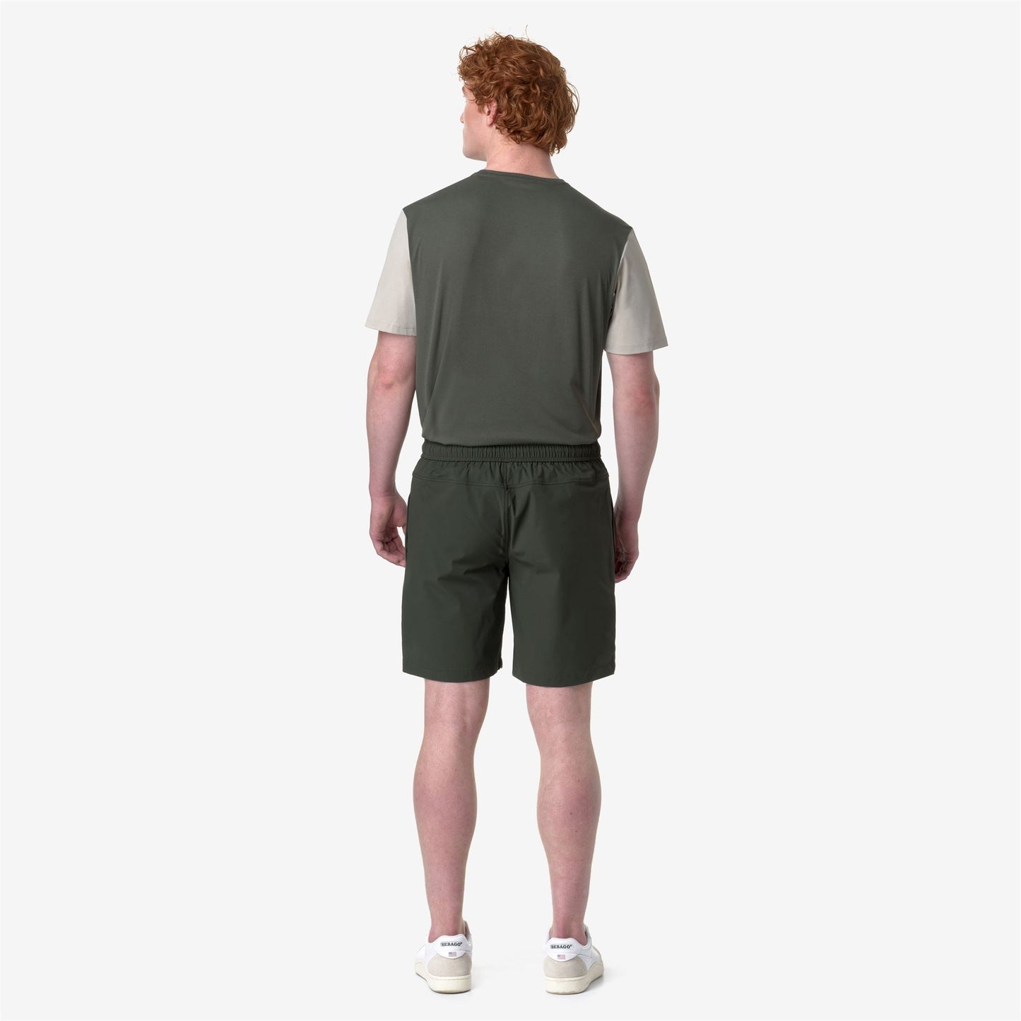 NESTY LF - Shorts - Sport Shorts - UNISEX - GREEN BLACKISH