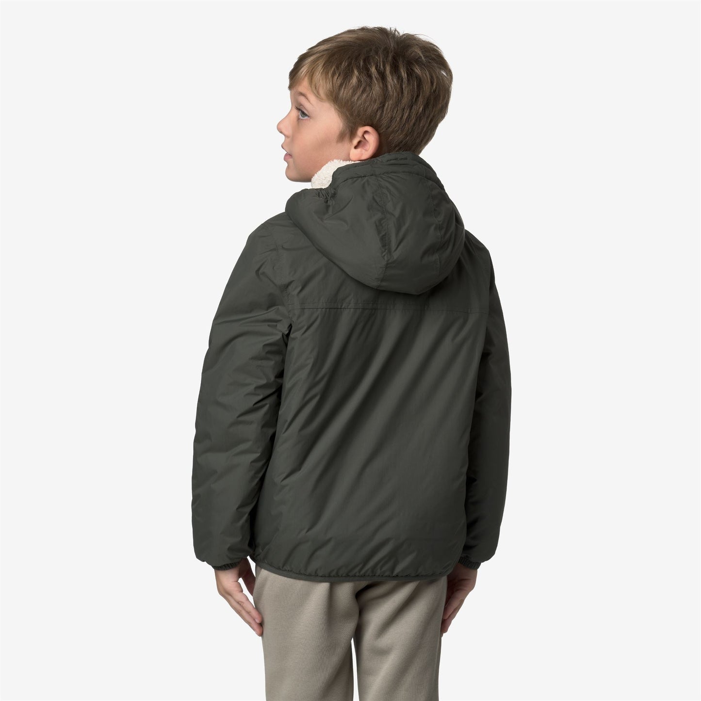 P. LE VRAI 4.0 CLAUDE ORSETTO - Jackets - Mid - KID UNISEX - GREEN BLACKISH
