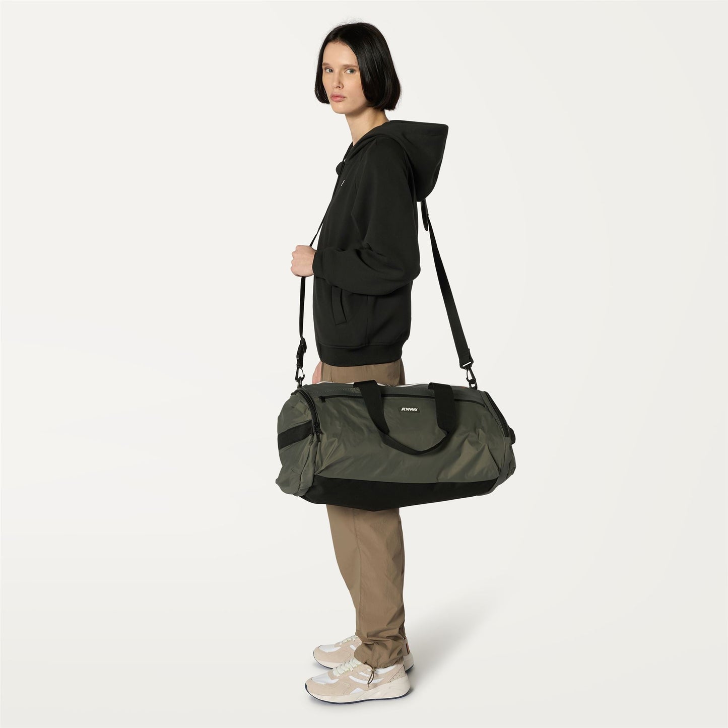 MAREVILLE M - Bags - Duffle - UNISEX - GREEN BLACKISH
