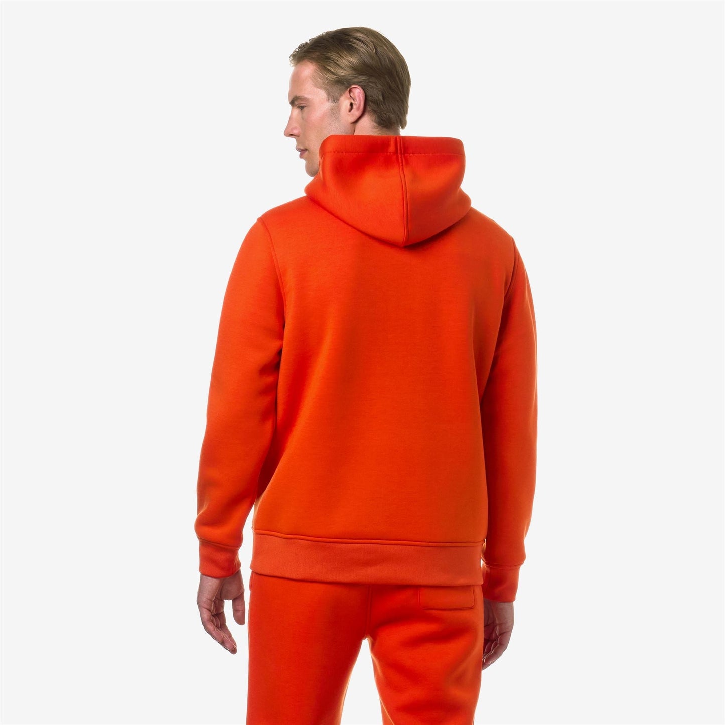 BERNIE SPACER - Fleece - Pull Over - MAN - ORANGE PUMPKIN