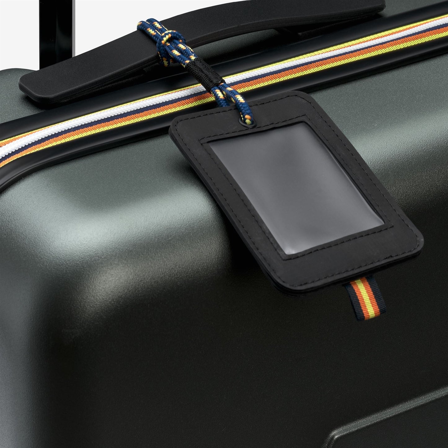 EUDOXIE LOGO - Luggage Bags - Trolley - Unisex - GREEN BLACKISH