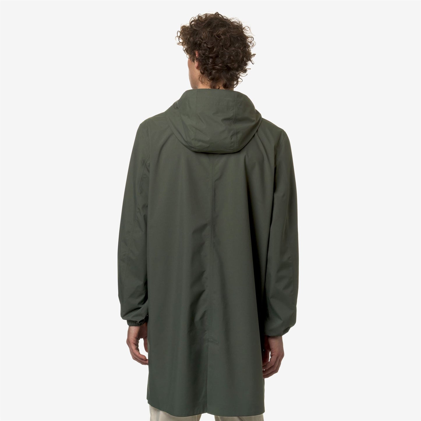 THOMAS STRETCH DOT - Jackets - 3/4 LENGTH - MAN - GREEN BLACKISH