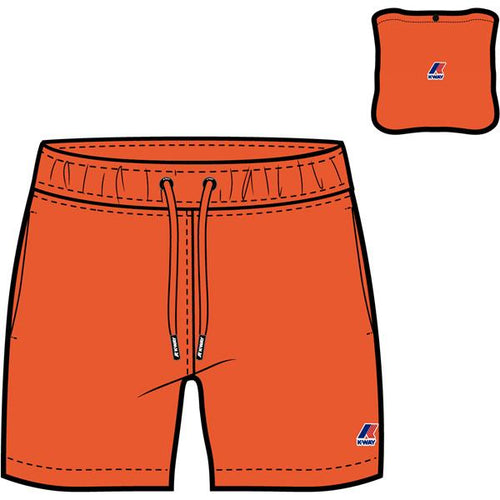 P. LE VRAI OLIVIER FLUO - Bathing Suits - Swimming Trunk - BOY - ORANGE LT