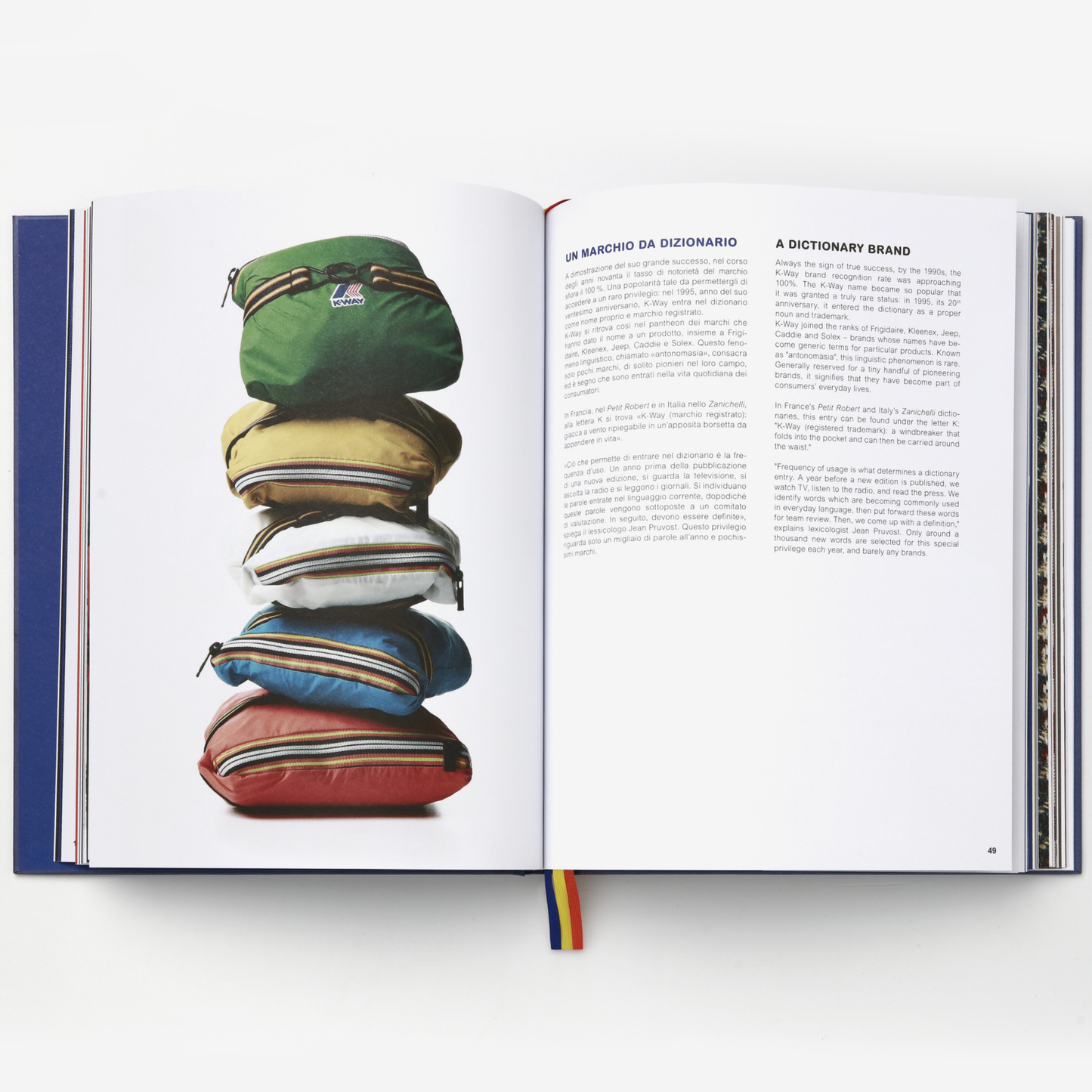 ANNIVERSARY K-WAY BOOK FR - Documents - Book - not Assigned - Unico