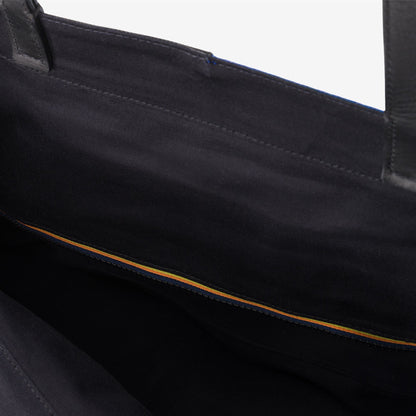 PRATIQUE LARGE - Bags - TOTE BAG - UNISEX - Black-Blue Princess