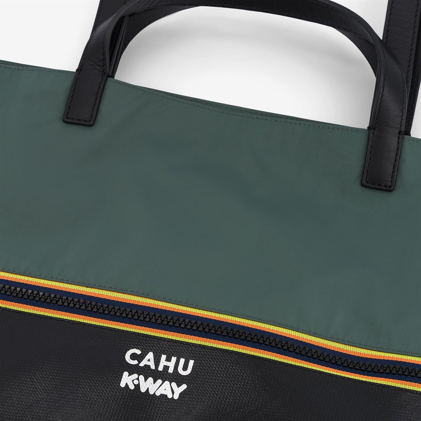 PRATIQUE MEDIUM - Bags - TOTE BAG - UNISEX - Black-Green Greysh