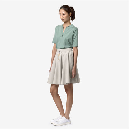 ASTRA SKIRT - Skirts - Longuette - WOMAN - BEIGE LT