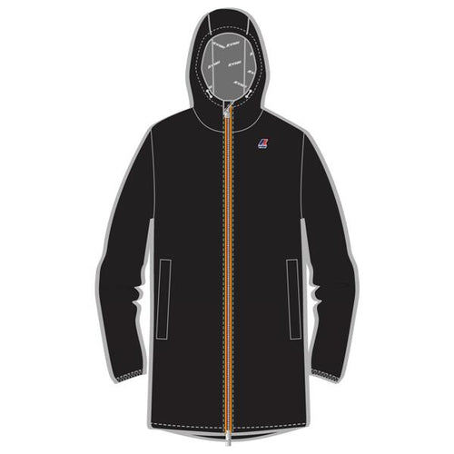 THOMAS STRETCH DOT - Jackets - 3/4 LENGTH - MAN - BLACK PURE