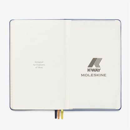 NOTEBOOK MOLESKINE FOR K-WAY - Notebook - Notebook - UNISEX - Blue Royal Marine