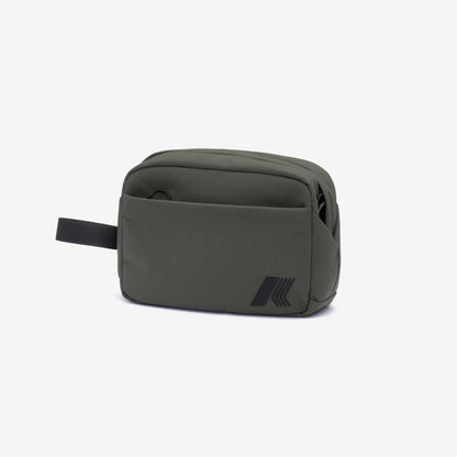 TRAVIS - Small Accessories - BEAUTY CASE - MAN - GREEN BLACKISH