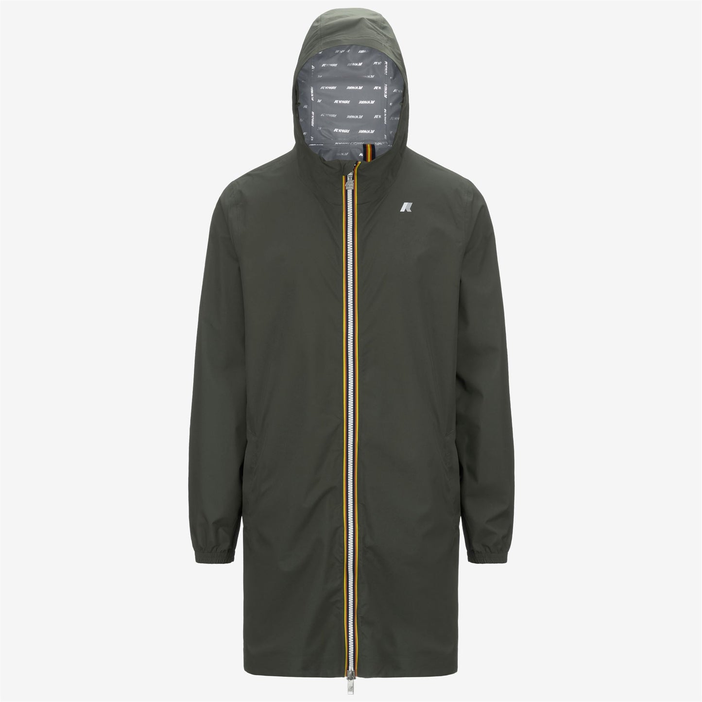 THOMAS STRETCH DOT - Jackets - 3/4 LENGTH - MAN - GREEN BLACKISH