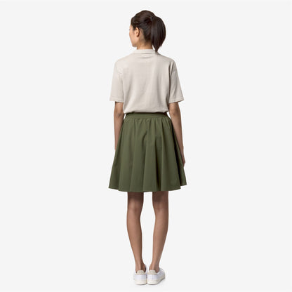 ASTRA SKIRT - Skirts - Longuette - WOMAN - GREEN CYPRESS