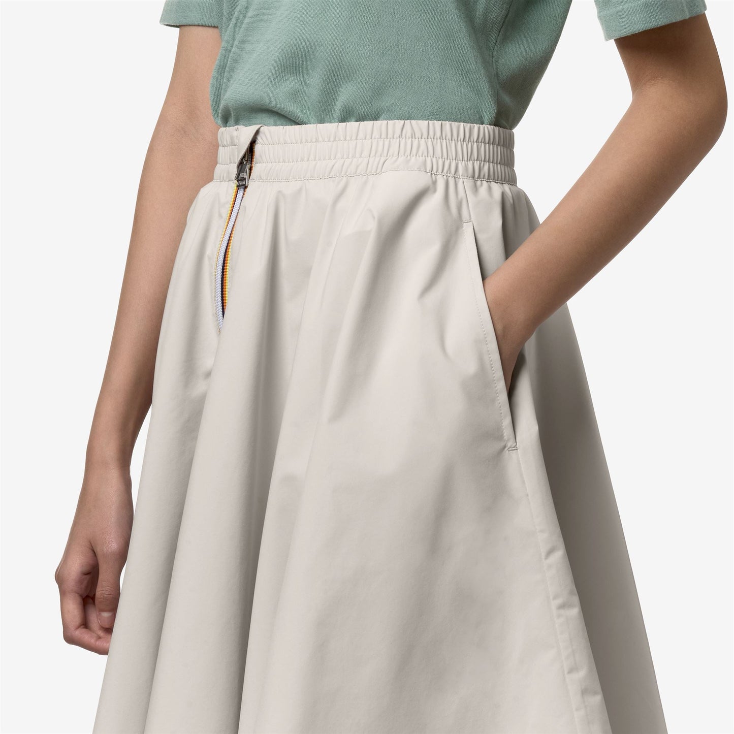 ASTRA SKIRT - Skirts - Longuette - WOMAN - BEIGE LT