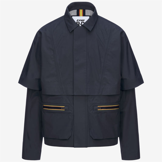 CLAF 4.0 WOOL JERSEY - Jackets - Short - MAN - Blue Night