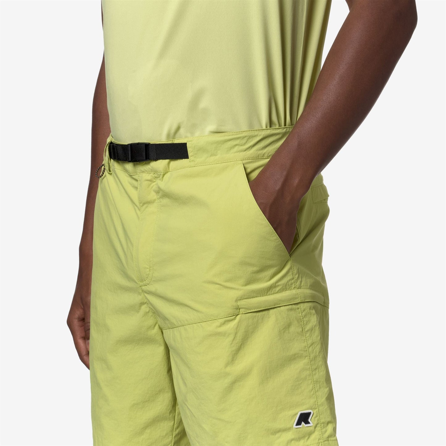 TAPRINNE - Shorts - Cargo - MAN - GREEN CELERY