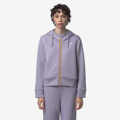 DIVINE LIGHT SPACER - Fleece - Jacket - WOMAN - Violet Lavender