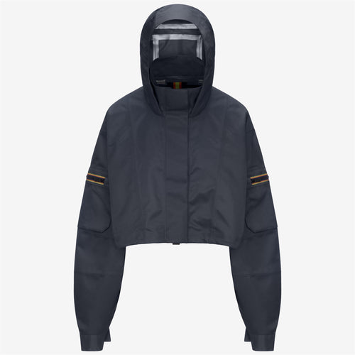 JAXIE TECH SHINY TWILL - Jackets - Short - WOMAN - Blue Night