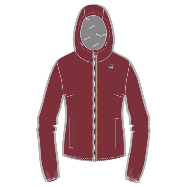 LIL STRETCH DOT - Jackets - Short - WOMAN - RED DK TOMATO