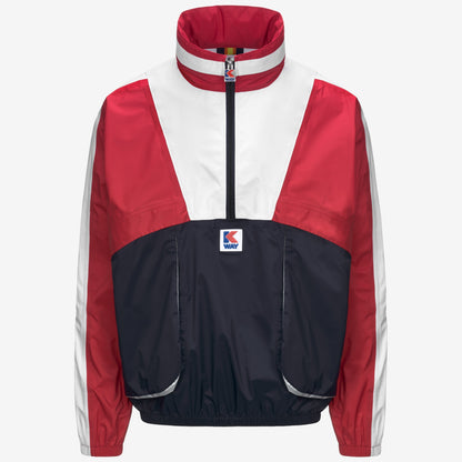 7002 HALF ZIP - Jackets - Short - UNISEX - BLUE RED WHITE