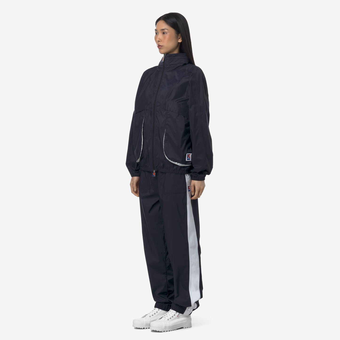 7002 PANTS - Pants - Sport Trousers - UNISEX - BLUE WHITE