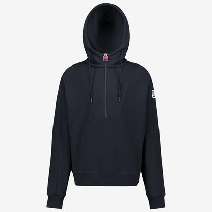 7002 HOODIE - Fleece - Jumper - UNISEX - BLUE DEPTH