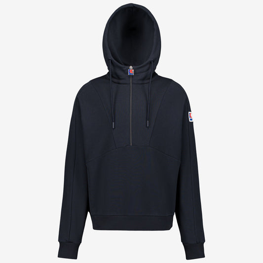 7002 HOODIE - Fleece - Jumper - UNISEX - BLUE DEPTH