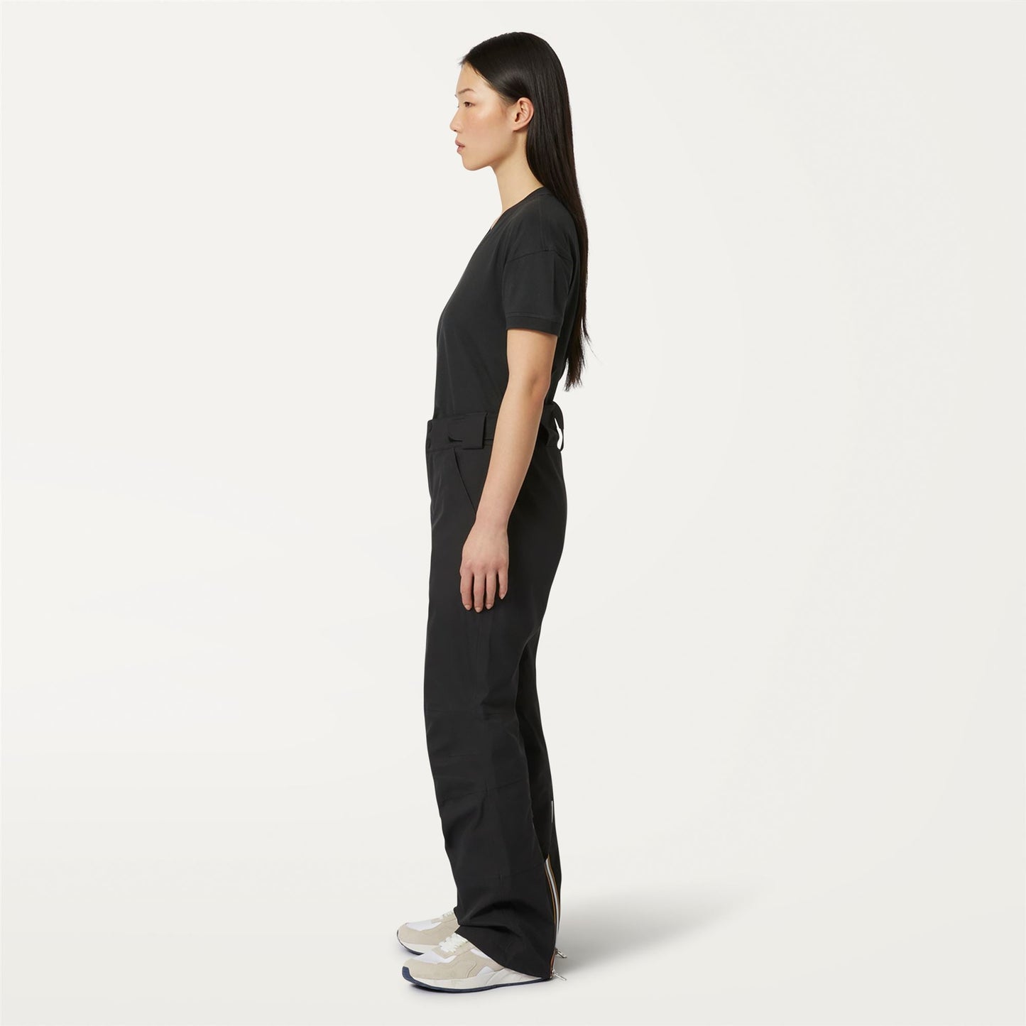 Noe Micro Twill - Pants - Sport Trousers - UNISEX - BLACK PURE