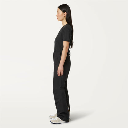 Noe Micro Twill - Pants - Sport Trousers - UNISEX - BLACK PURE