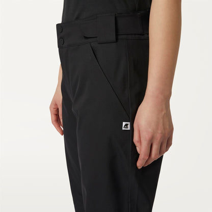 Noe Micro Twill - Pants - Sport Trousers - UNISEX - BLACK PURE