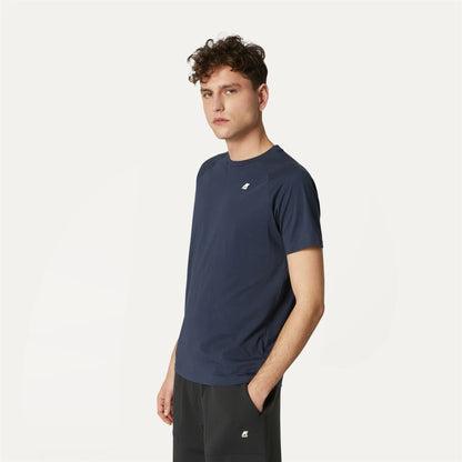 EDWING - T-ShirtsTop - T-Shirt - MAN - BLUE DEPTH