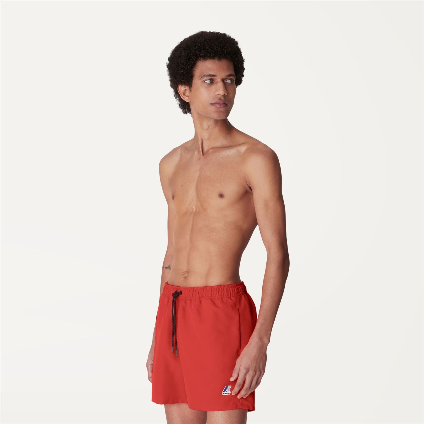 LE VRAI Olivier - Bathing Suits - Swimming Trunk - MAN - RED PAPAVERO