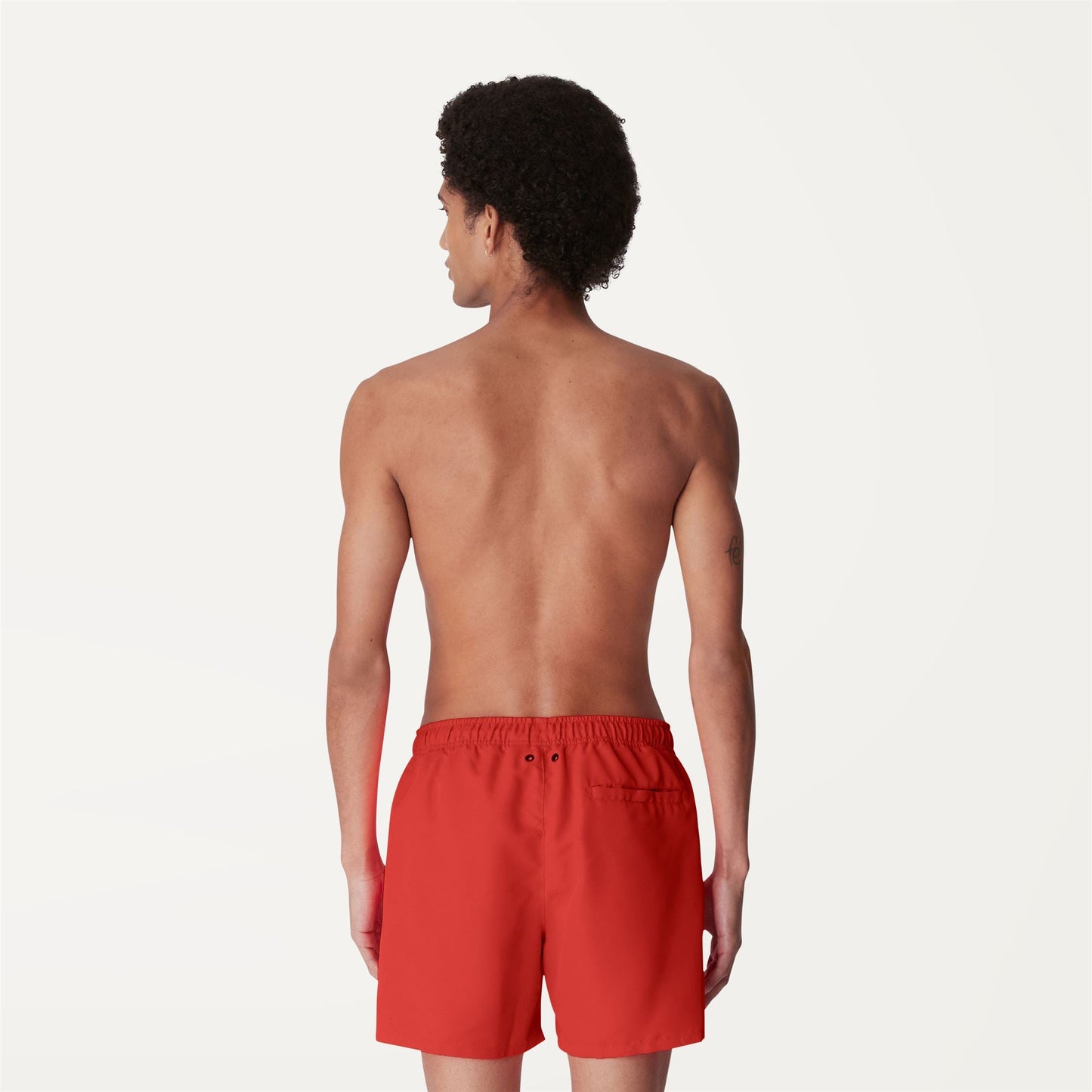 LE VRAI Olivier - Bathing Suits - Swimming Trunk - MAN - RED PAPAVERO