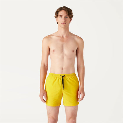 LE VRAI Olivier - Bathing Suits - Swimming Trunk - MAN - YELLOW DK