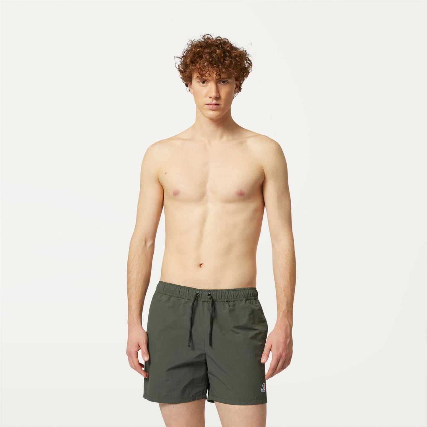 LE VRAI Olivier - Bathing Suits - Swimming Trunk - MAN - GREEN BLACKISH
