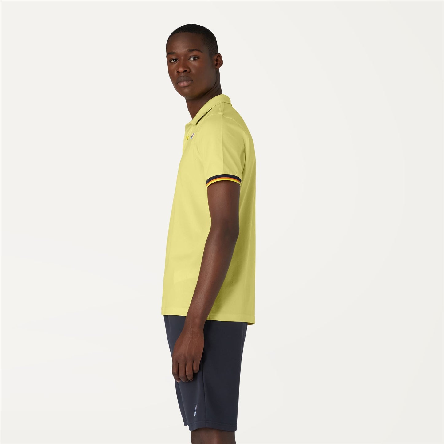 VINCENT CONTRAST STRETCH - Polo Shirts - Polo - MAN - YELLOW SHEEN