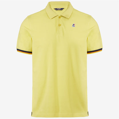 VINCENT CONTRAST STRETCH - Polo Shirts - Polo - MAN - YELLOW SHEEN