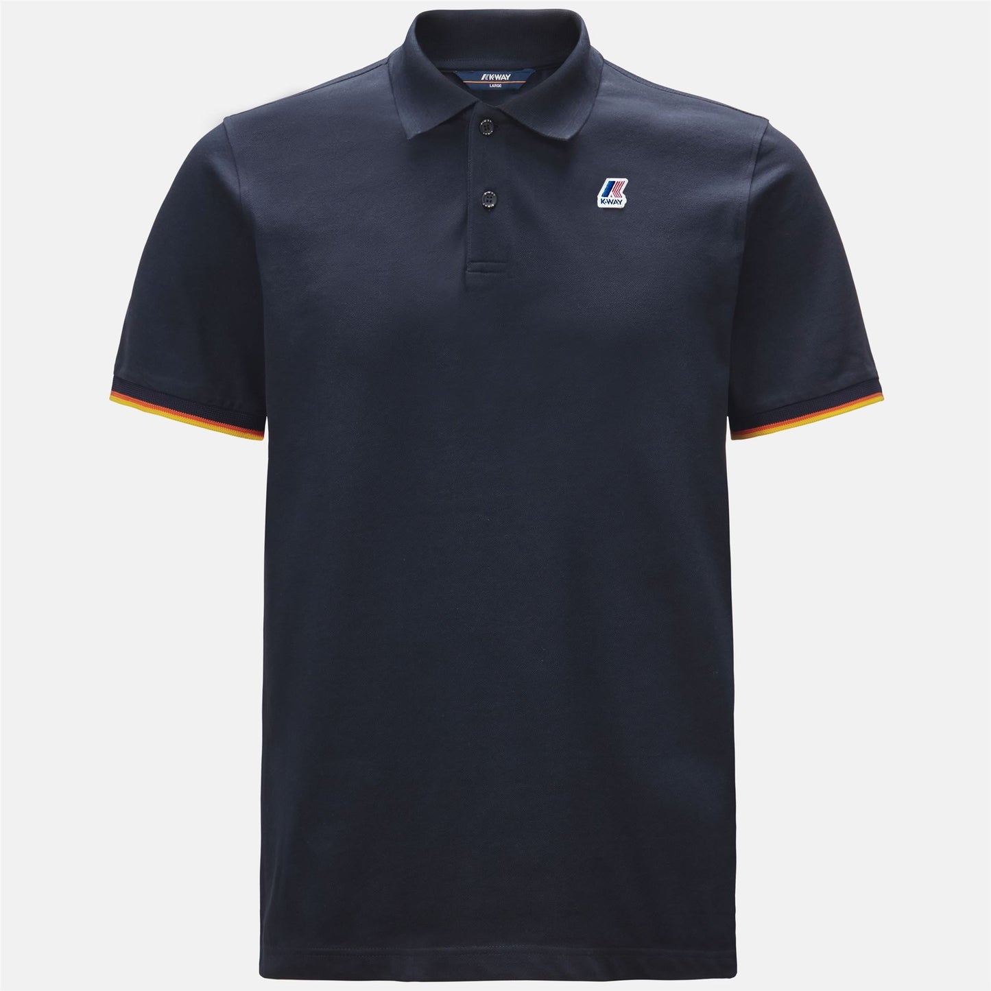VINCENT CONTRAST STRETCH - Polo Shirts - Polo - MAN - BLUE DEPTH