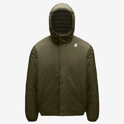 JUKES THERMO LIGHT REVERSIBLE - Jackets - Short - MAN - GREEN BLACKISH