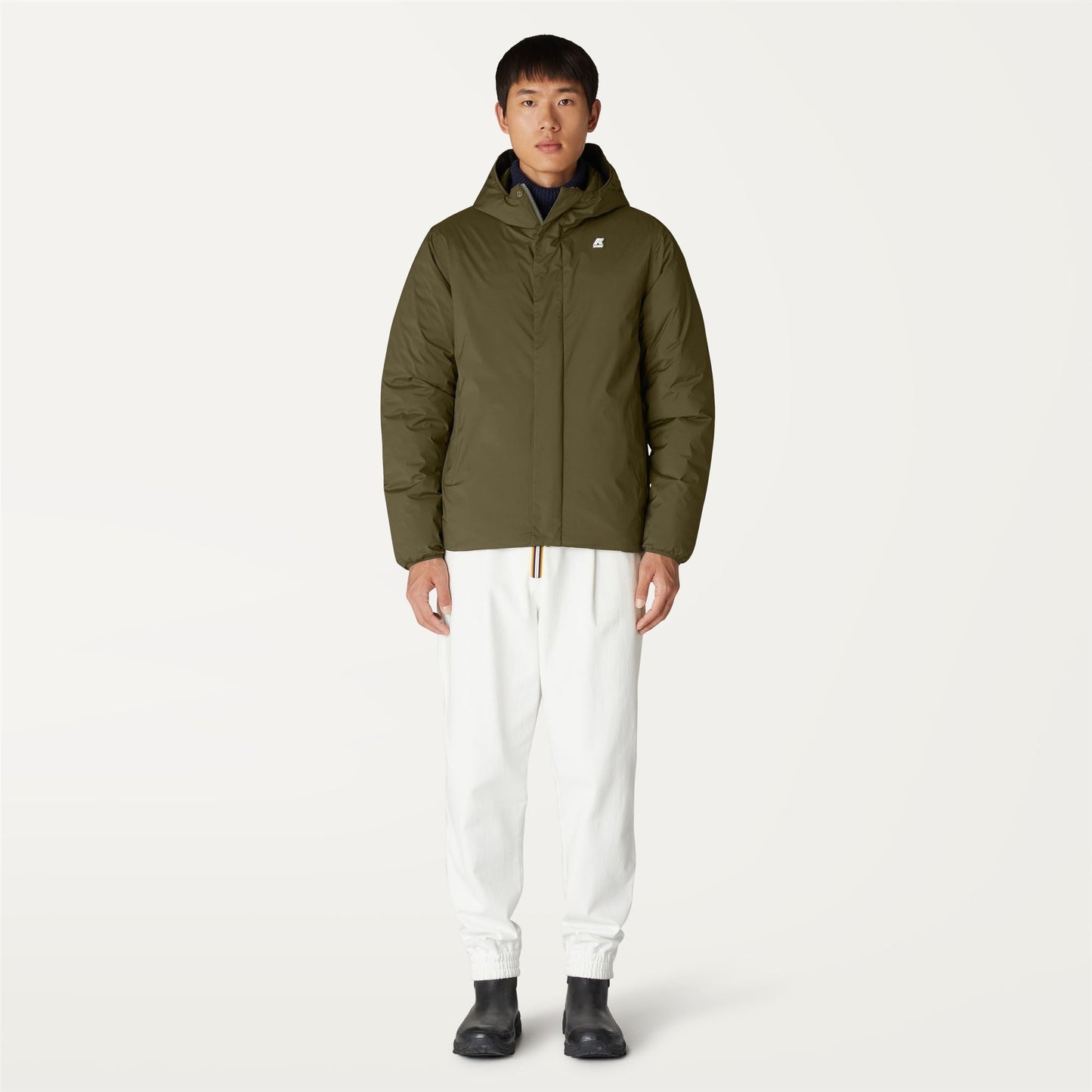 JUKES THERMO LIGHT REVERSIBLE - Jackets - Short - MAN - GREEN BLACKISH