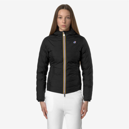 LILY THERMO PLUS.2 REVERSIBLE - Jackets - Short - WOMAN - BLACK PURE-GREY SMOKED