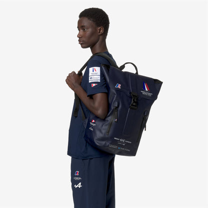 HYERES ORIENT EXPRESS TEAM AC - Bags - Backpack - UNISEX - BLUE DRESS
